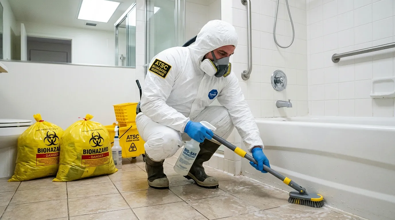 Decontamination equipment deployed for Blood Cleanup in South Lake Tahoe